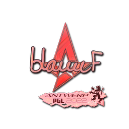 Sticker | blameF (Holo) | Antwerp 2022