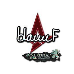 Sticker | blameF (Glitter) | Antwerp 2022
