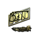 Sticker | b1t (Gold) | Antwerp 2022