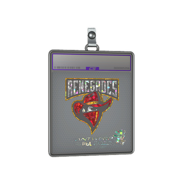 Sticker Slab | Renegades (Glitter) | Antwerp 2022