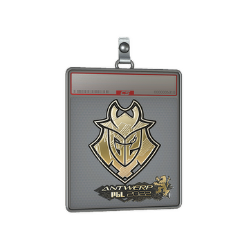 Sticker Slab | G2 Esports (Gold) | Antwerp 2022