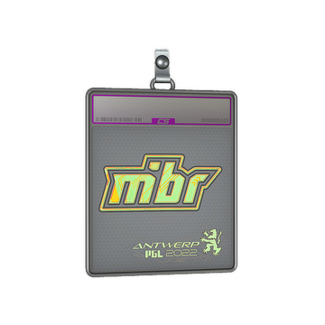 Sticker Slab | MIBR (Holo) | Antwerp 2022