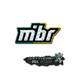 Sticker | MIBR (Glitter) | Antwerp 2022