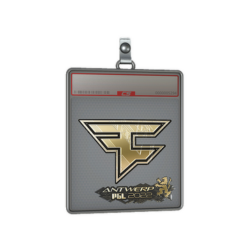Sticker Slab | FaZe Clan (Gold) | Antwerp 2022