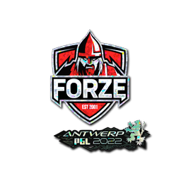 Sticker | forZe eSports (Glitter) | Antwerp 2022