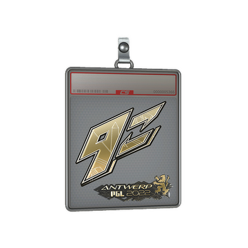 Sticker Slab | 9z Team (Gold) | Antwerp 2022