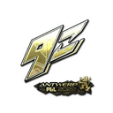 Sticker | 9z Team (Gold) | Antwerp 2022