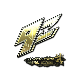 Sticker | 9z Team (Gold) | Antwerp 2022