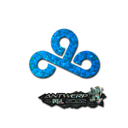 Sticker | Cloud9 (Glitter) | Antwerp 2022