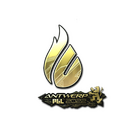 Sticker | Copenhagen Flames (Gold) | Antwerp 2022