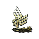 Sticker | Bad News Eagles (Gold) | Antwerp 2022