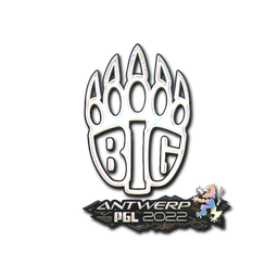 Sticker | BIG (Holo) | Antwerp 2022