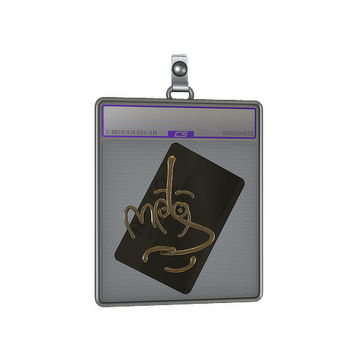 Sticker Slab | Hello MP9 (Gold)