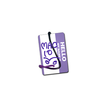 Sticker | Hello MAC-10