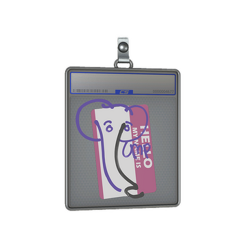 Sticker Slab | Hello UMP-45