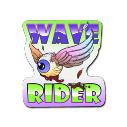 Sticker | Toxic Wave Rider