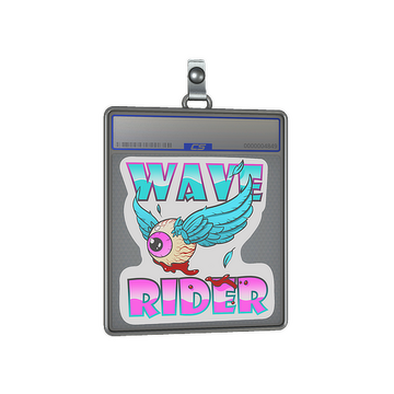 Sticker Slab | Miami Wave Rider