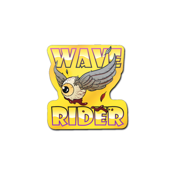 Sticker | Fools Gold Wave Rider