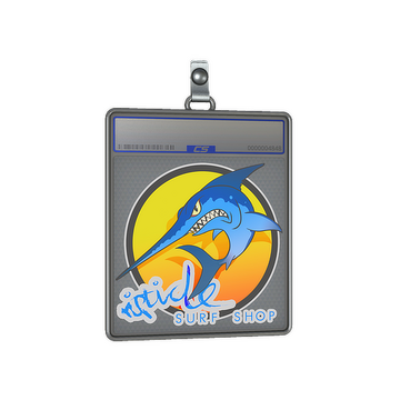 Sticker Slab | Ocean Sunset Stabbyfish