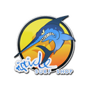 Sticker | Ocean Sunset Stabbyfish