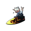 Sticker | Blaze Surf K (Foil)