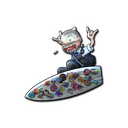 Sticker | Sticker Bomb Surf K (Foil)