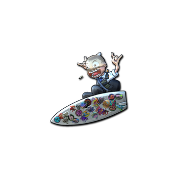 Sticker | Sticker Bomb Surf K (Foil)