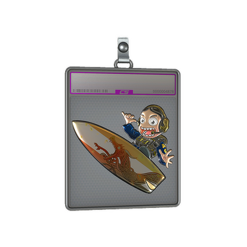 Sticker Slab | Dragon Lore Surf Ava (Foil)