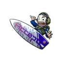 Sticker | Akihabara Accept Surf Ava (Foil)