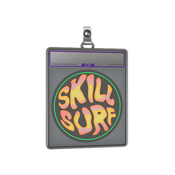 Sticker Slab | Coral Skill Surf (Holo)