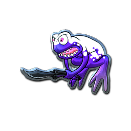 Sticker | Ultraviolet Poison Frog (Foil)