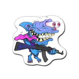 Sticker | Blue Shark Shooter
