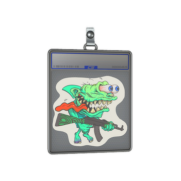 Sticker Slab | Green Shark Shooter