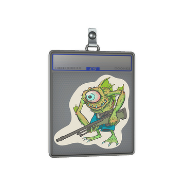 Sticker Slab | Green Cyclawps