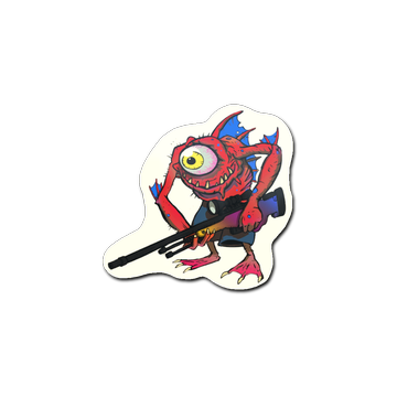 Sticker | Red Cyclawps