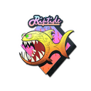 Sticker | Yellow Jaggyfish