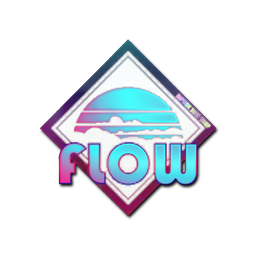 Sticker | Cotton Candy Flow (Holo)