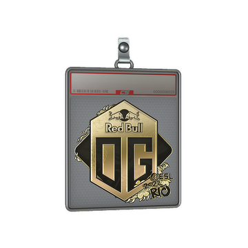 Sticker Slab | OG (Gold) | Rio 2022