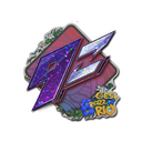 Sticker | 9z Team (Glitter) | Rio 2022