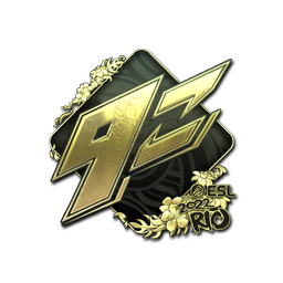 Sticker | 9z Team (Gold) | Rio 2022