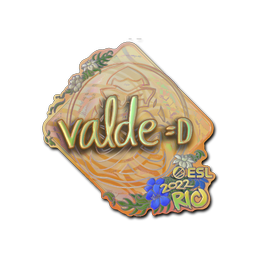 Sticker | v4lde (Holo) | Rio 2022