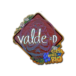 Sticker | v4lde (Glitter) | Rio 2022