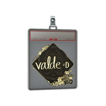 Sticker Slab | v4lde (Gold) | Rio 2022