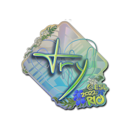 Sticker | TRY (Holo) | Rio 2022