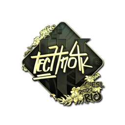 Sticker | Techno4K (Gold) | Rio 2022