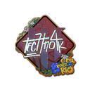 Sticker | Techno4K (Glitter) | Rio 2022