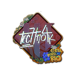 Sticker | Techno4K (Glitter) | Rio 2022