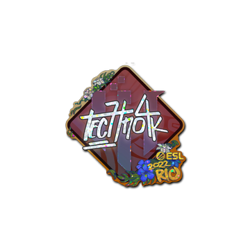 Sticker | Techno4K (Glitter) | Rio 2022