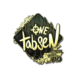 Sticker | tabseN (Gold) | Rio 2022