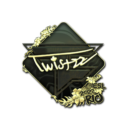 Sticker | Twistzz (Gold) | Rio 2022
